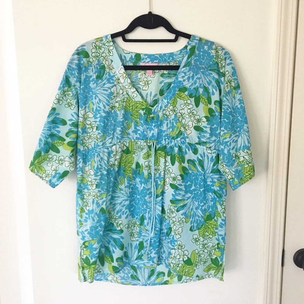 Lilly Pulitzer tunic cover-up