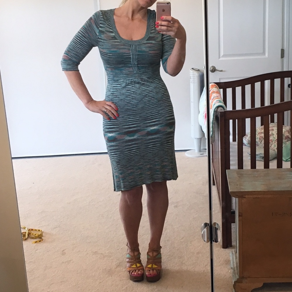 Sangria Lightweight Sweater Dress - sz S