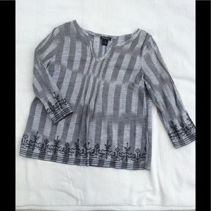 Lucky Brand peasant blouse