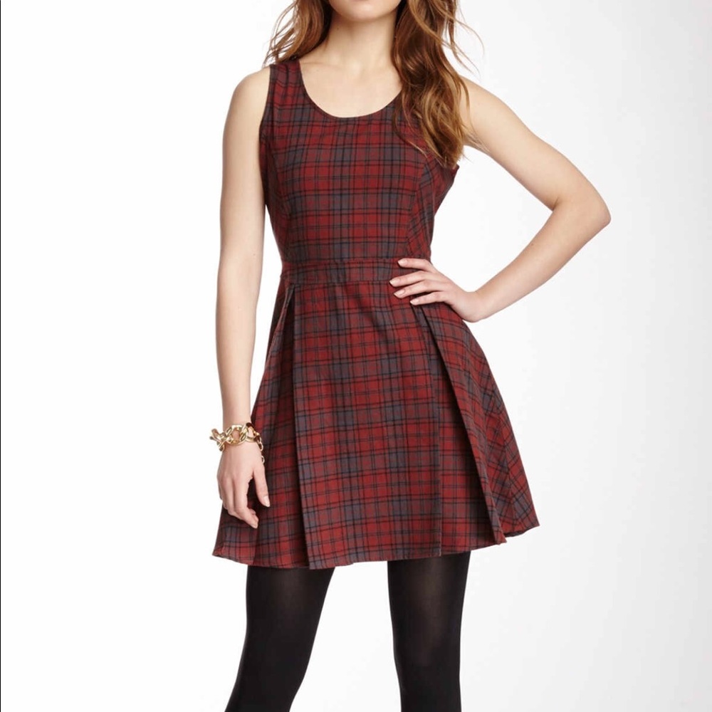 Olive & Oak Plaid dress size small