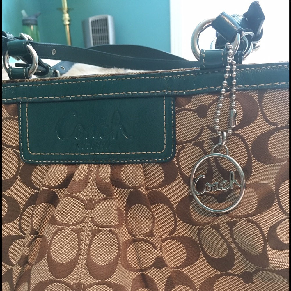 Coach Pleated Gallery Tote Handbag