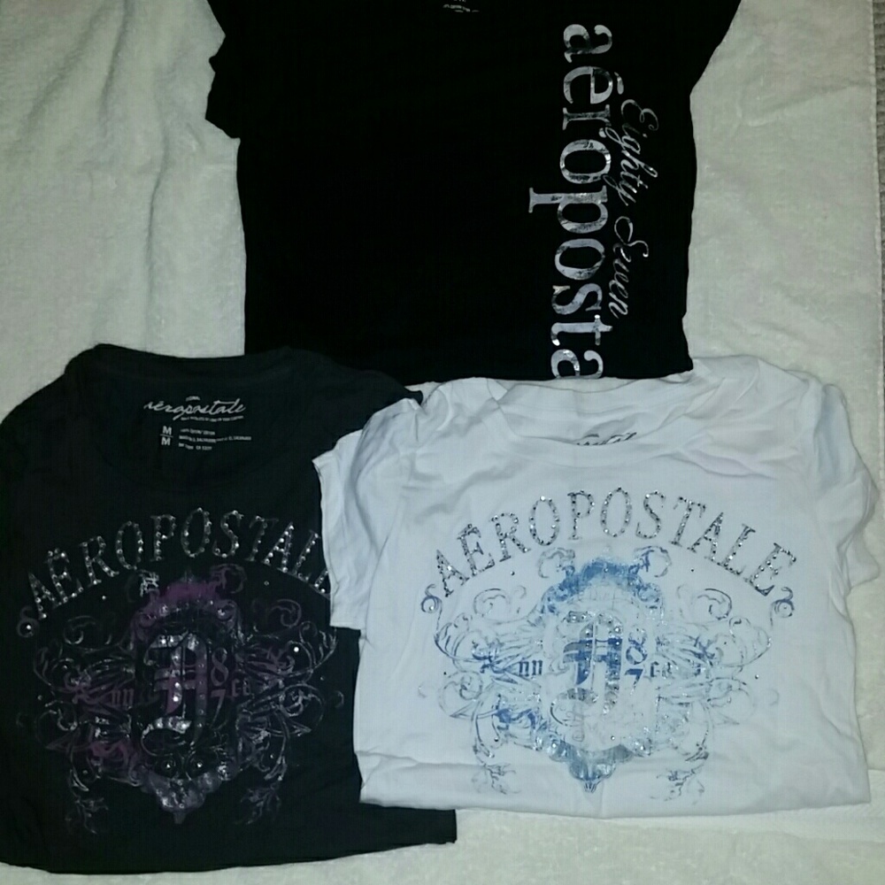 Lot of Aeropostale shirts