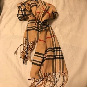 Banana republic plaid scarf