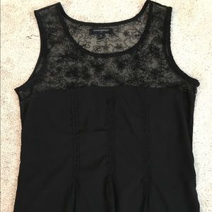 Black Banana Republic Sleeveless Blouse
