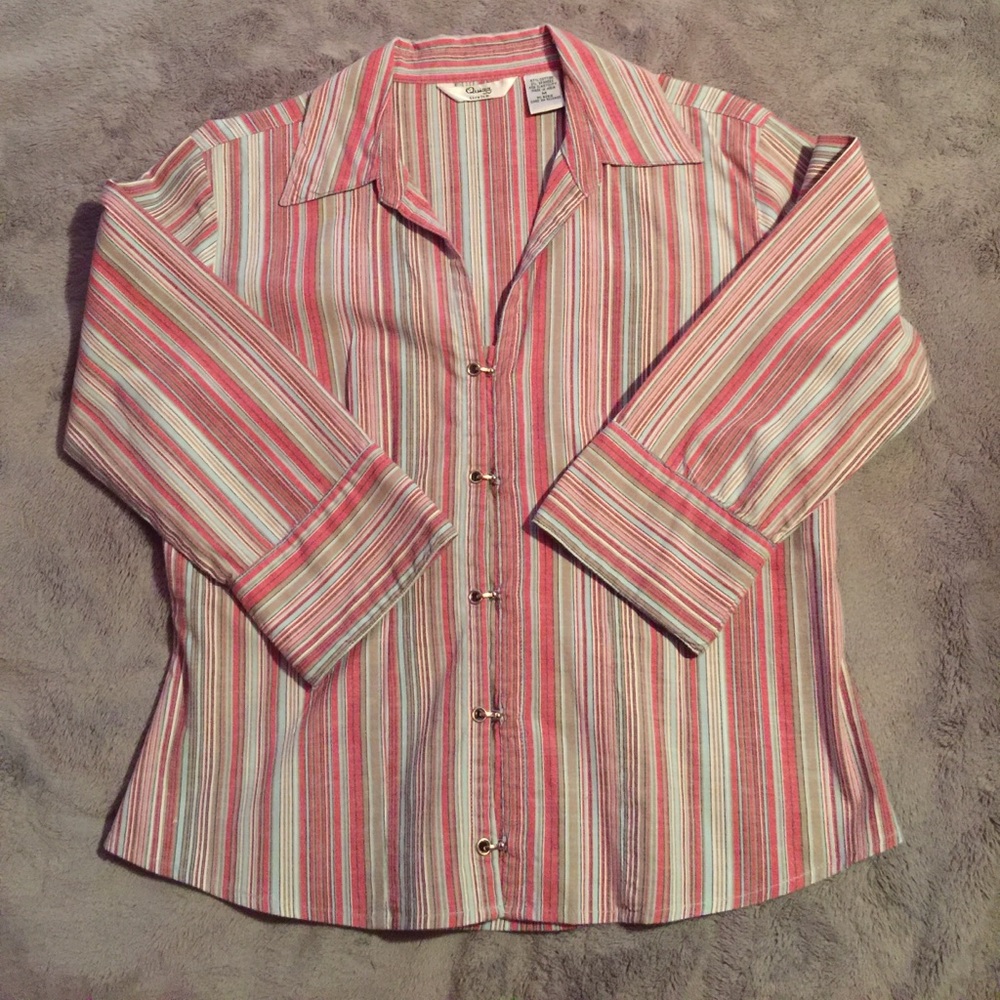 Stretch Stripped Shirt