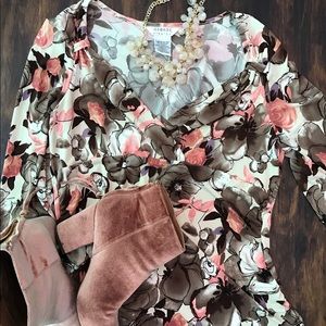 George stretch blouse size 12/14