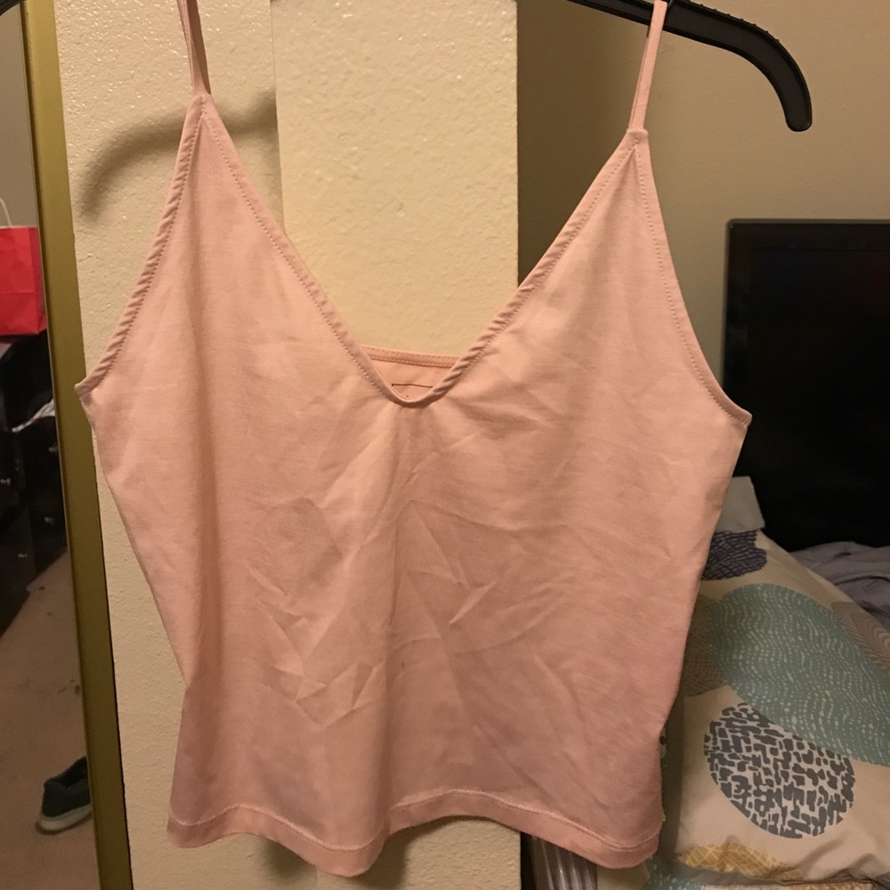 Pink crop top