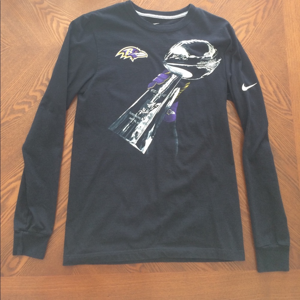 Baltimore Ravens black long sleeve t-shirt