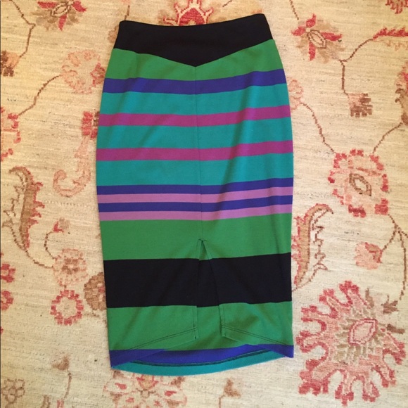 Silence and Noise XS multicolor pencil skirt - Picture 2 of 3