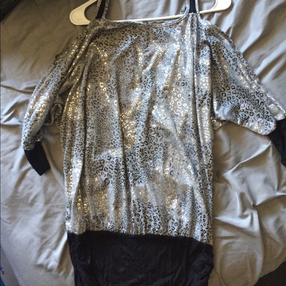open shoulder Club dress or tunic
