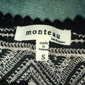 Black Monteau brand blouse!