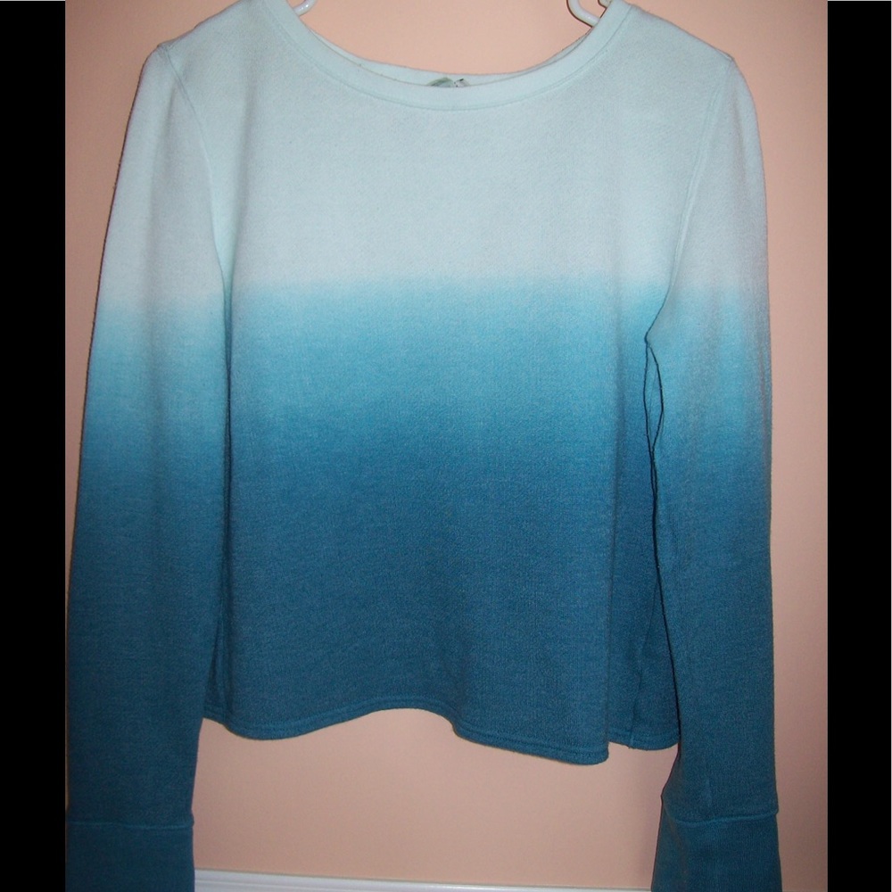 Anthropologie Saturday Sunday Ombre Sweatshirt
