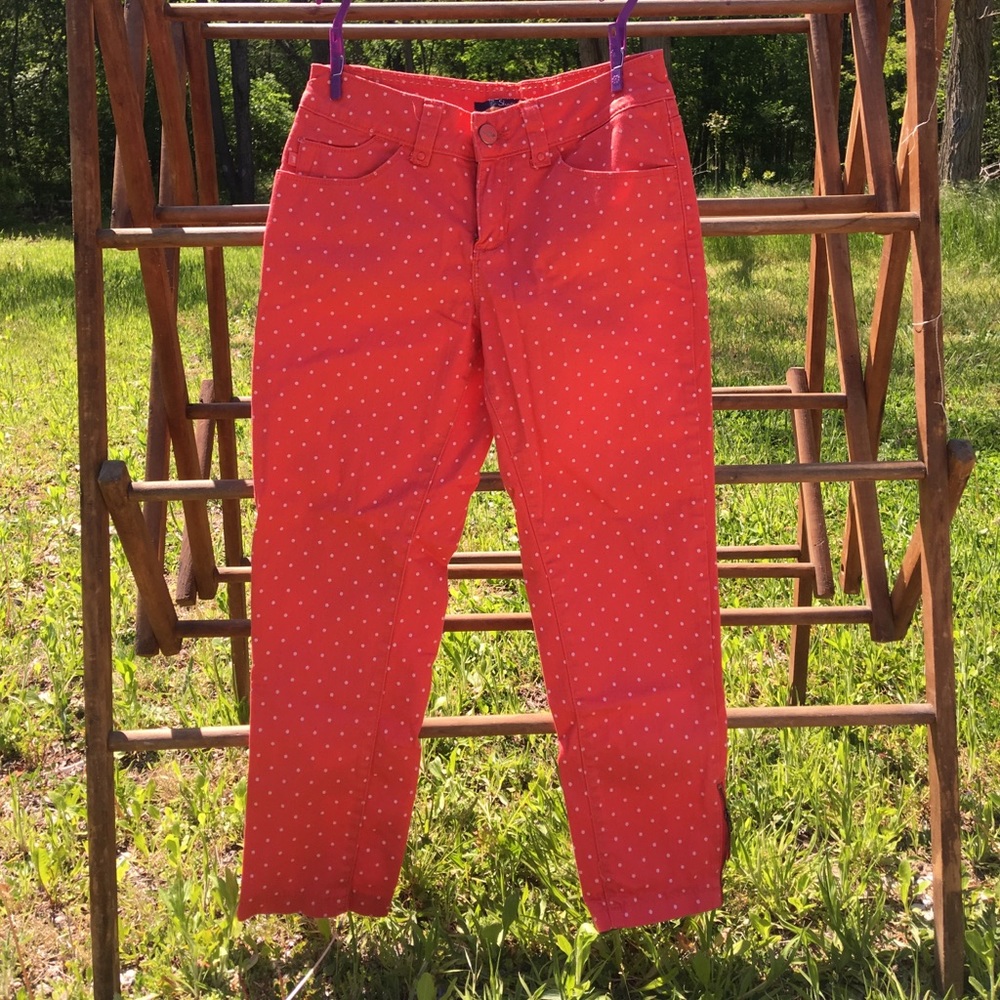 Lee Shapetastic pink polka dot jeans