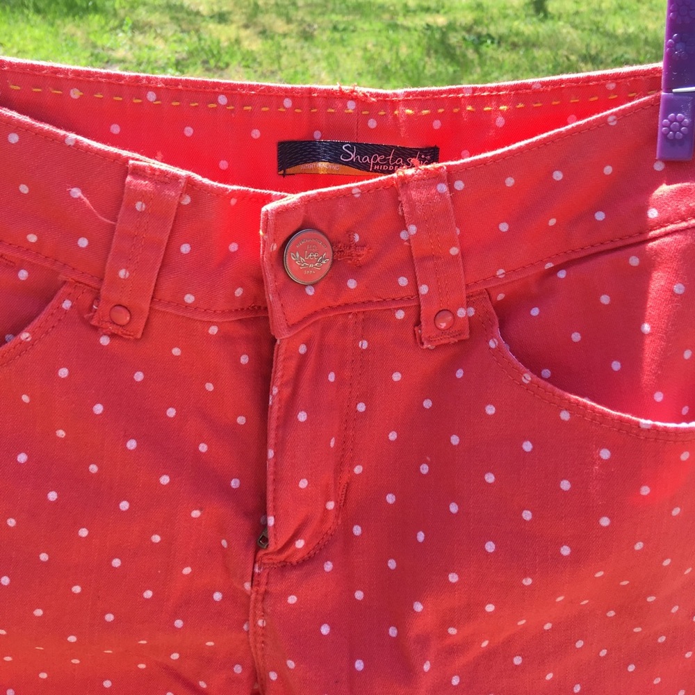 Lee Shapetastic pink polka dot jeans - Picture 2 of 5