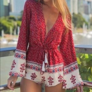 Floral romper🌹