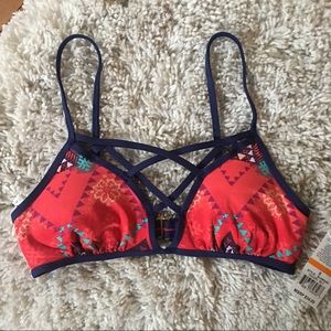 Adorable Bikini Lab Criss Cross Front Bikini Top