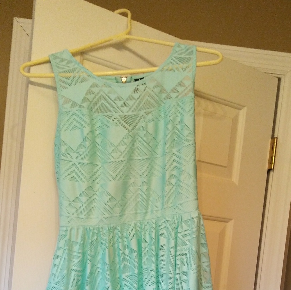 Mint green summer dress!