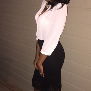 Blush Pink Blouse x H&M