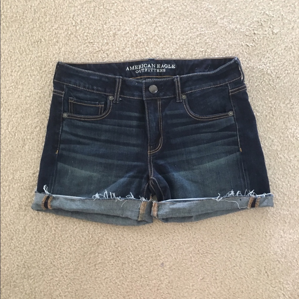 American Eagle MIDI Jean Shorts