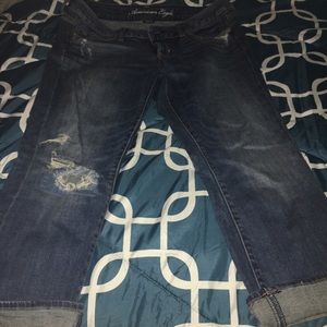 American eagle capri's