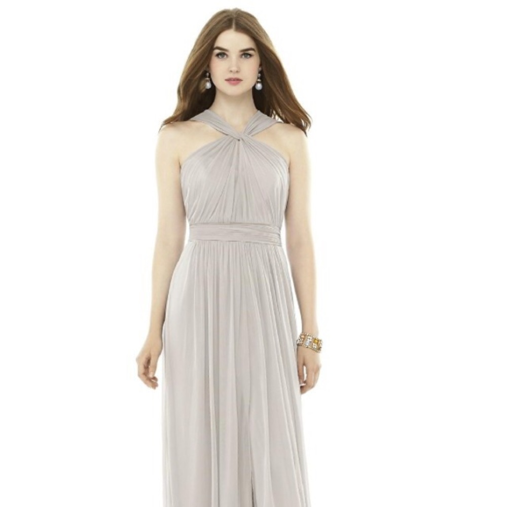 Dessy Collection Alfred Sung D720 Oyster Dress
