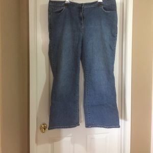 Women's plus size denim jeans