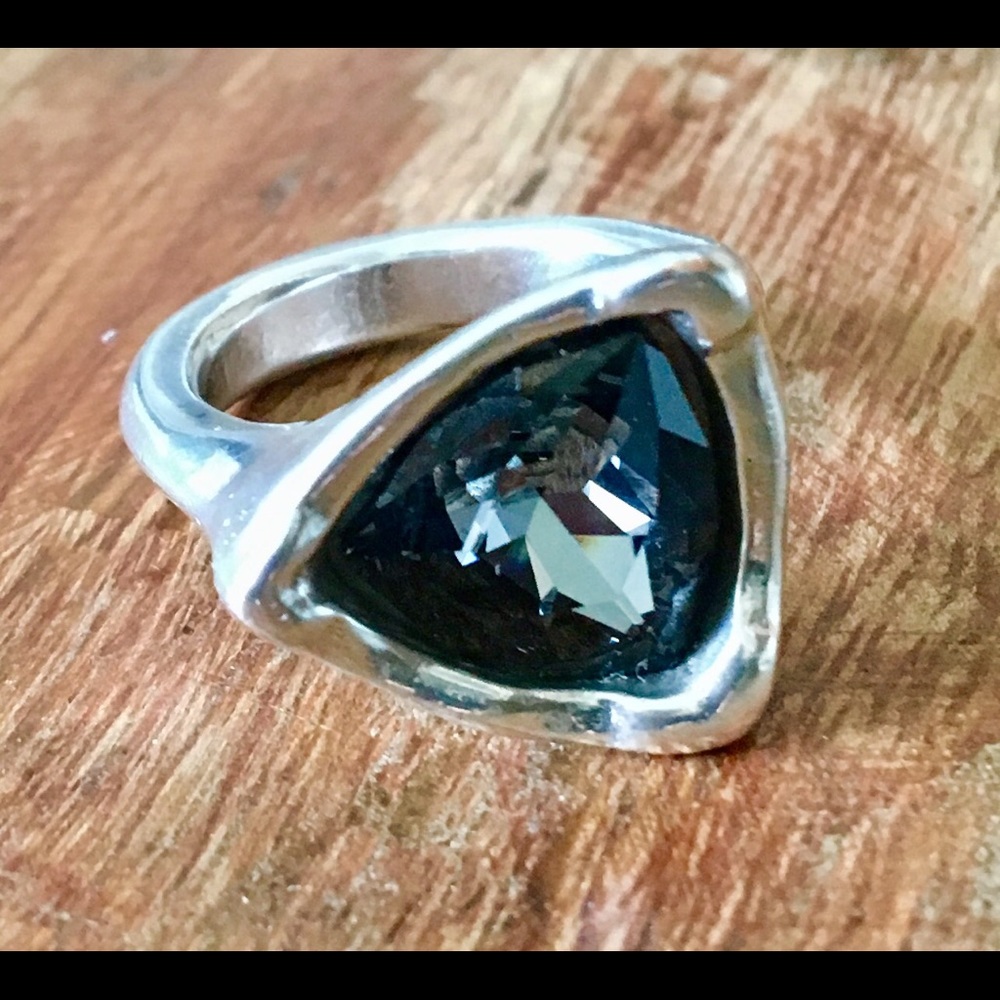 Women's UNO de 50 Silver Ring Size 8