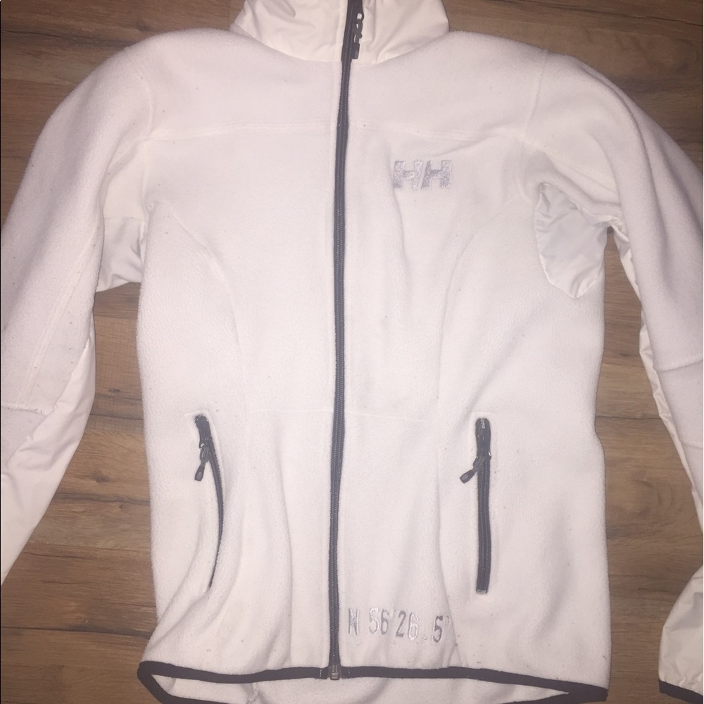 Hell Hanson White Fleece Jacket