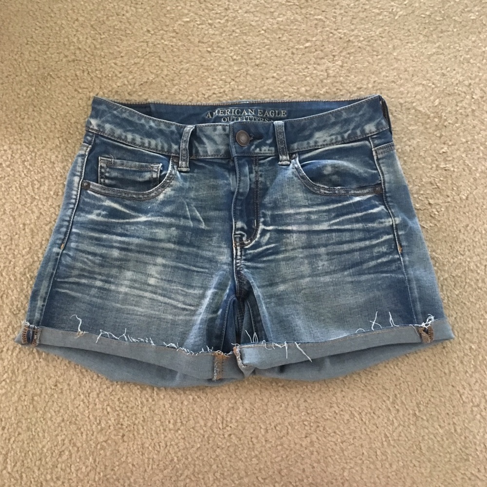 American Eagle MIDI Jean Shorts