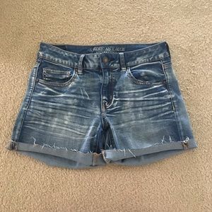 American Eagle MIDI Jean Shorts