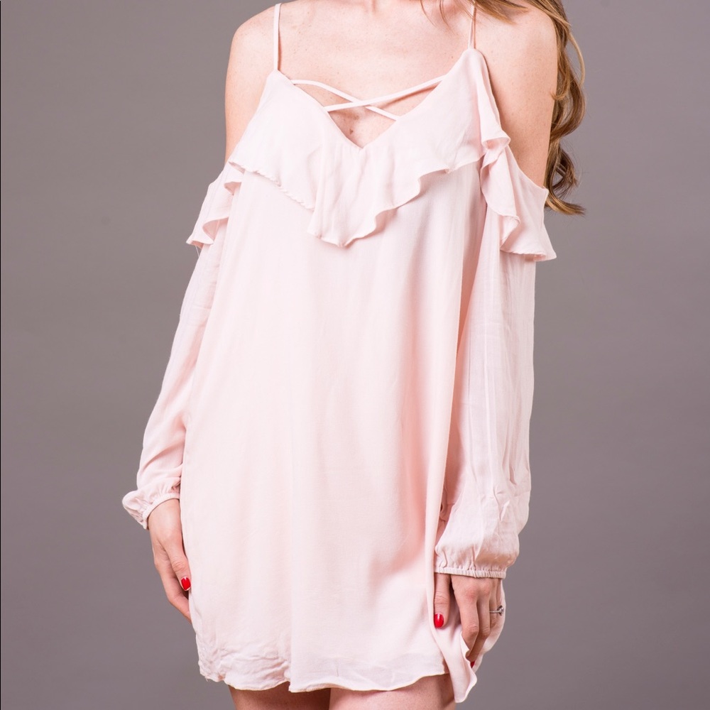 English factory mini "cream" dress ( all sizes )