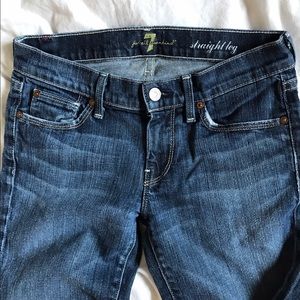 7 For All Mankind Straight leg Jeans