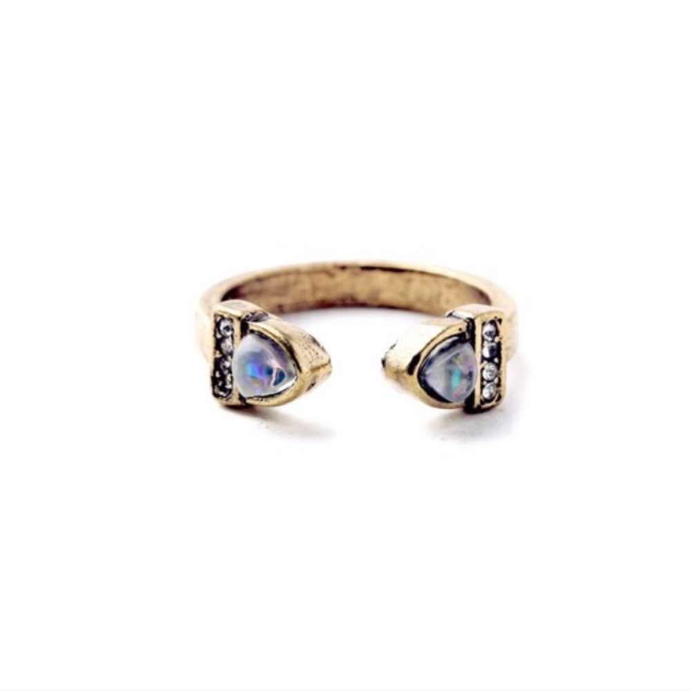 Almost sold out | Jewelry | Gold Open opal ring - Picture 4 of 4