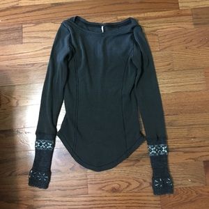 Free people Rosie cuff thermal