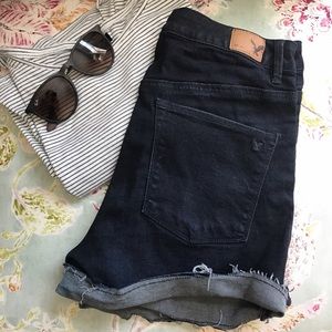 American Eagle High Waisted Jean Shorts
