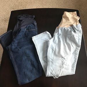 Old Navy maternity denim