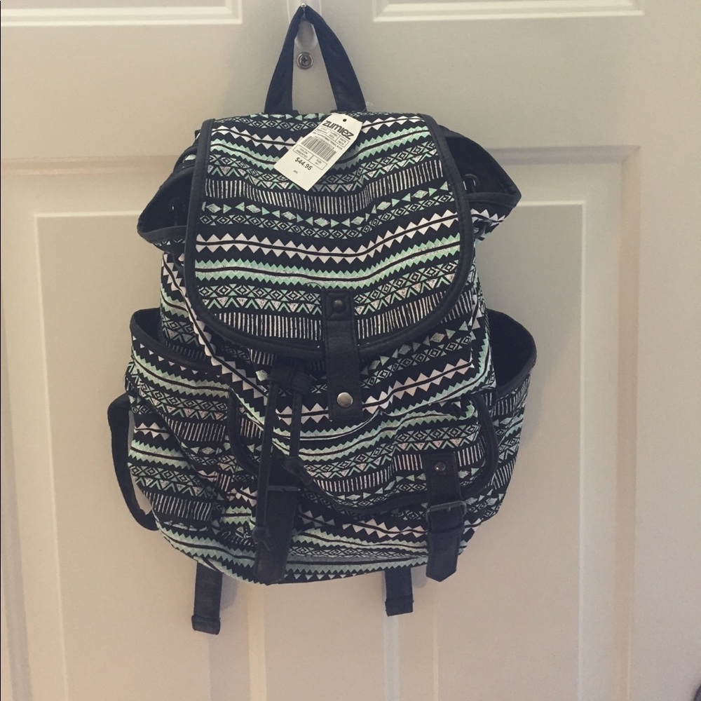 Tribal bookbag/ knapsack