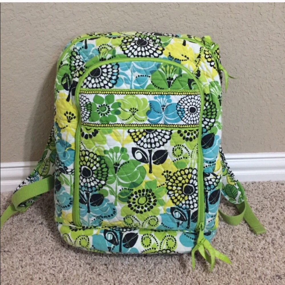 Vera Bradley Limes Up Laptop Backpack