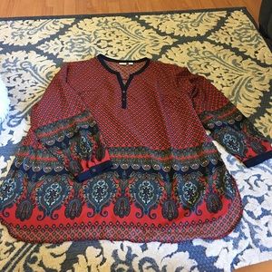 26/28 Cato long sleeve blouse