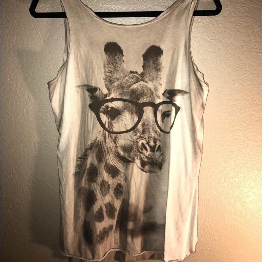 Giraffe tank top