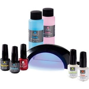 Red Carpet Nails LED light & 4 LED Gel Polishes