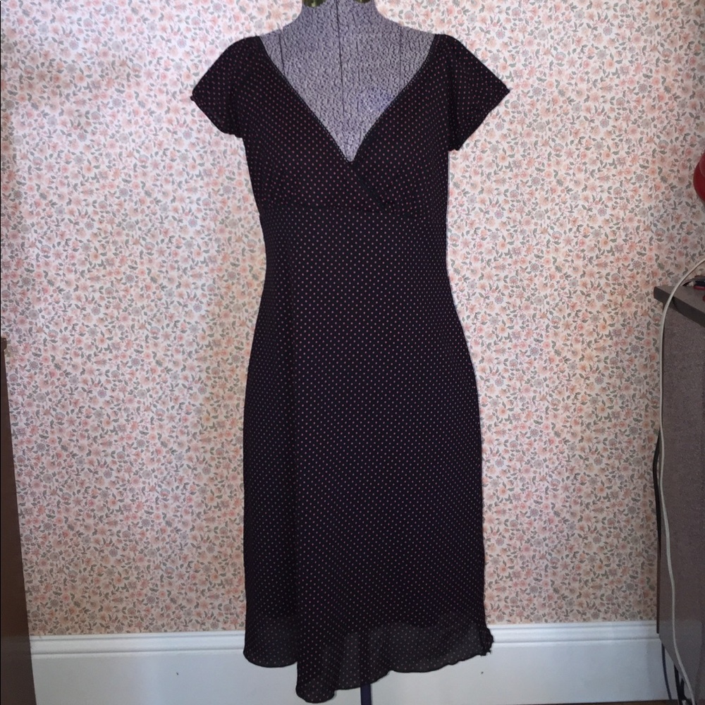 Polka dot pin-up dress