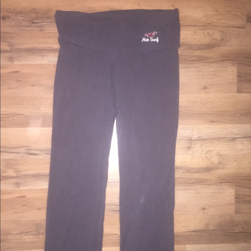 Dark Grey Hollister Yoga Pants