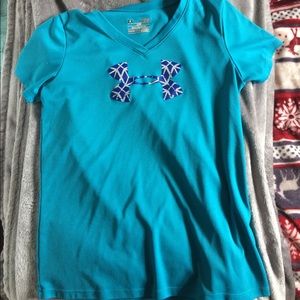 Adidas kids blue athletic shirt