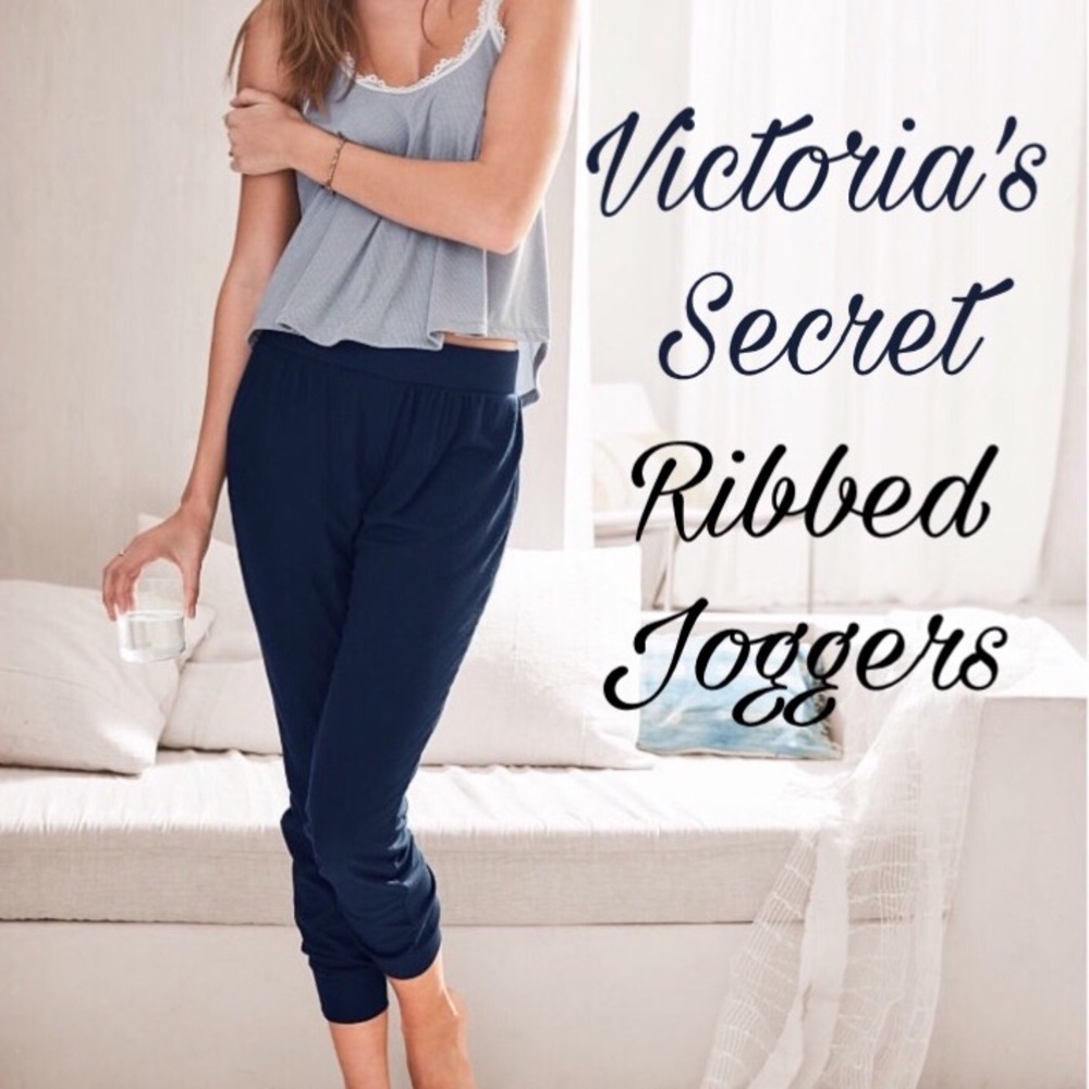 😍SALE! Victoria's Secret Ribbed Joggers