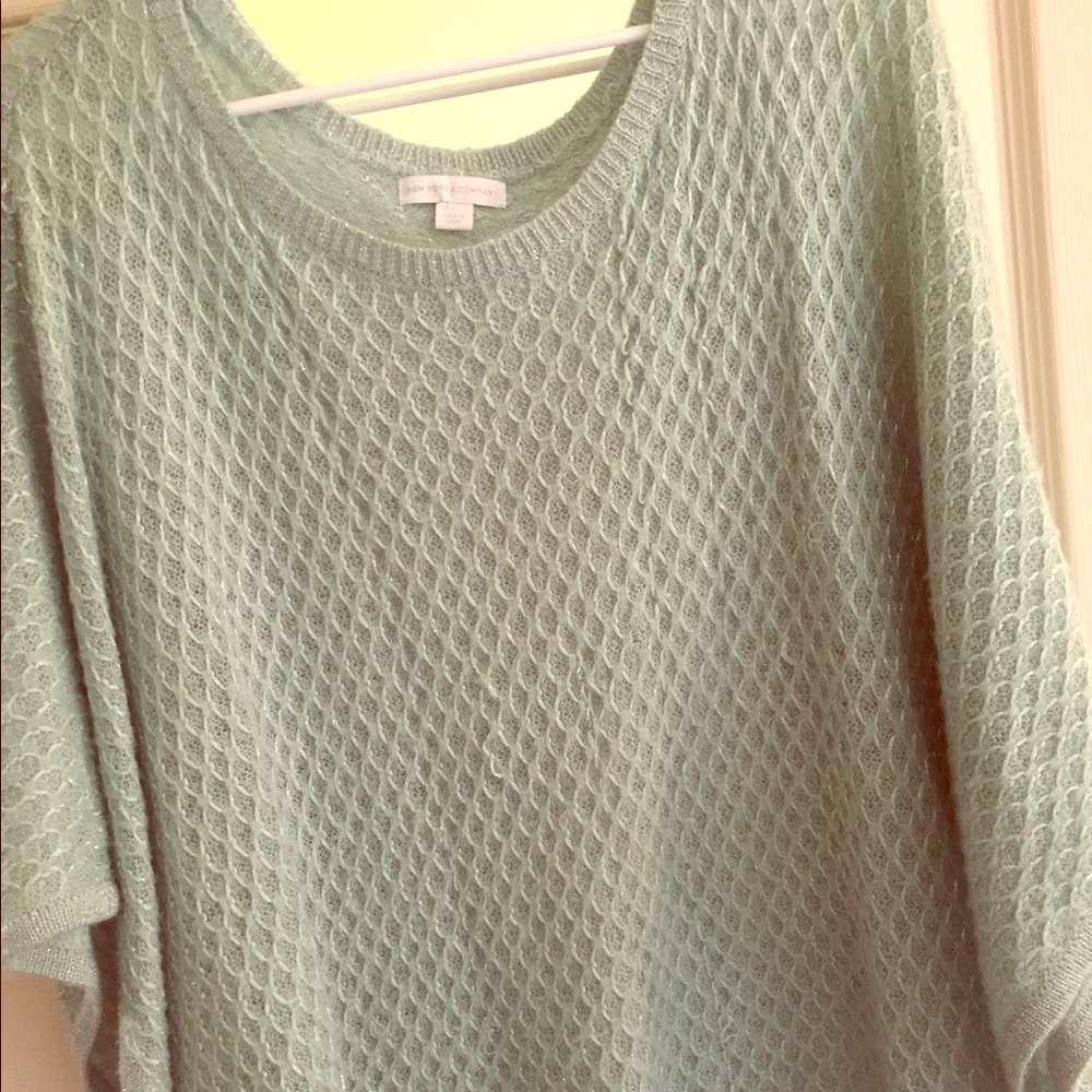 Mint Green knit sweater