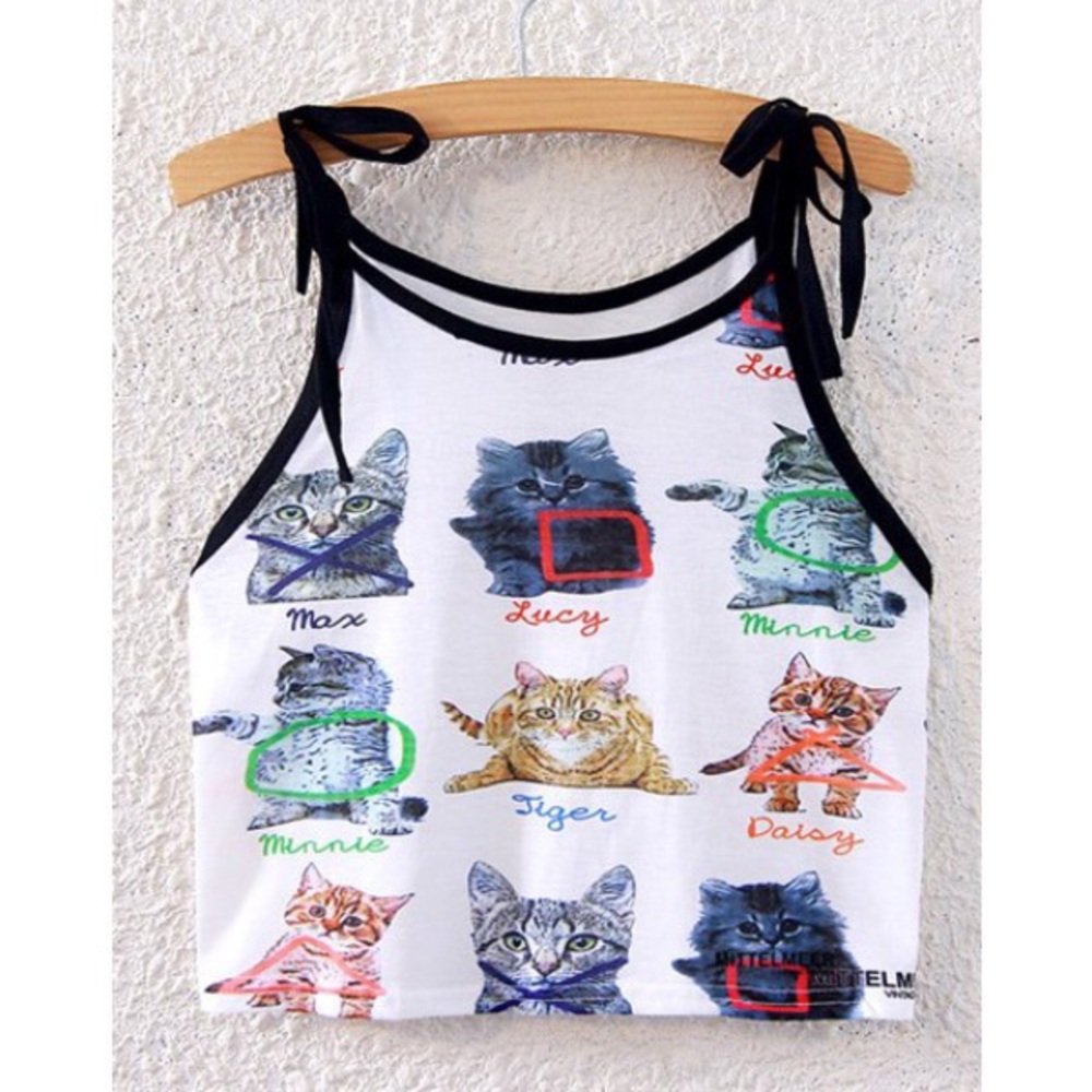 DONATED 😻Kitty crop top!😻