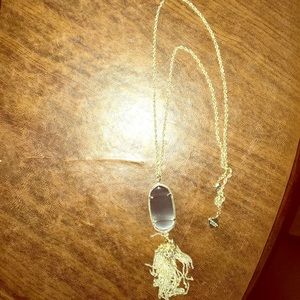 Kendra Scott Rayne Necklace in Slate