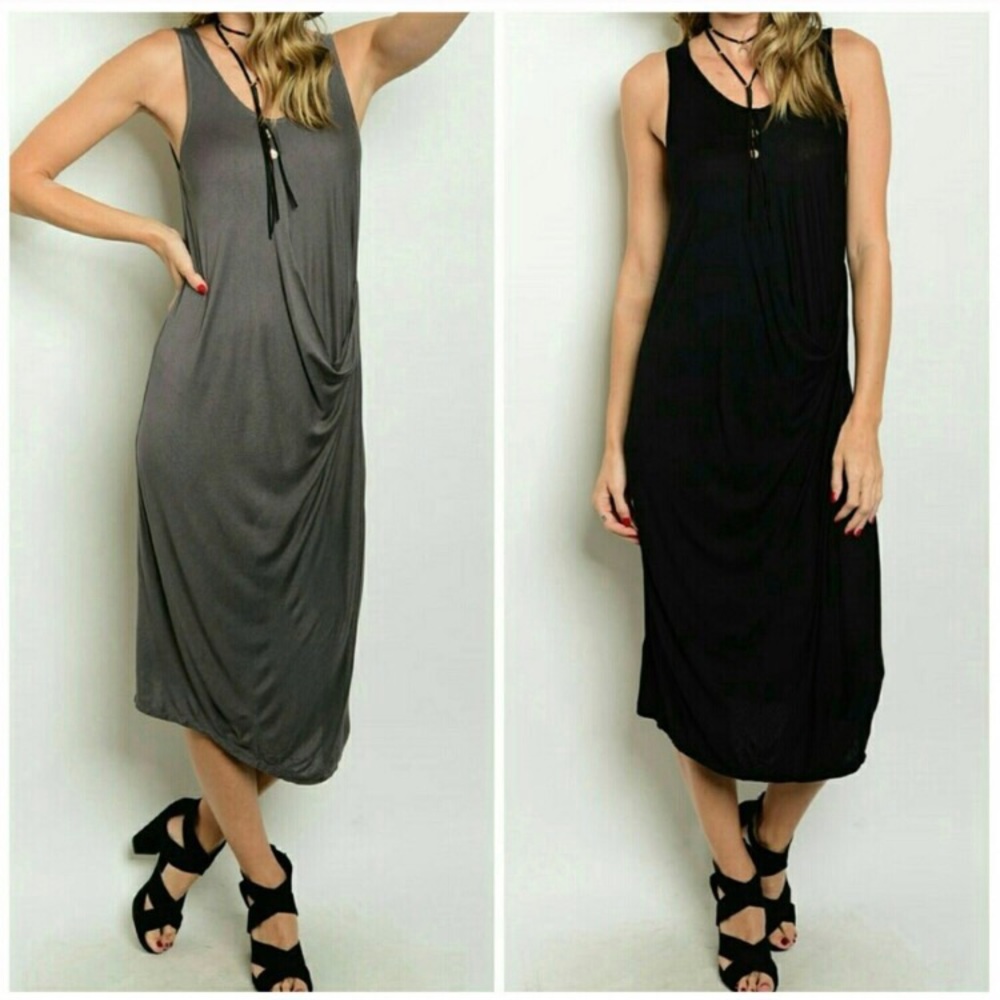 🎊HP🎊Draped jersey dress