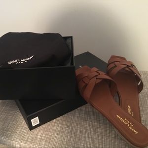 Saint Laurent Ambra flats, size 38 1/2, never worn